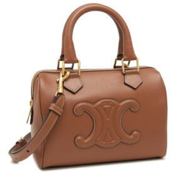 Celine Triomphe Shoulder Bag Brown - Picture 1 of 8
